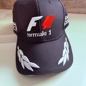 NWOT Formula One World Champion F1 Racing Adjustable Hat Black FIA